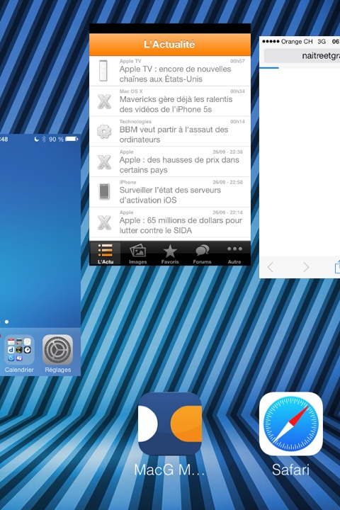 comment arreter une application iphone 4