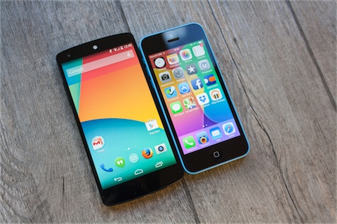 Si les rumeurs disent vraies, l'écran de l'iPhone 6 devrait être légèrement plus petit que celui du Nexus 5
